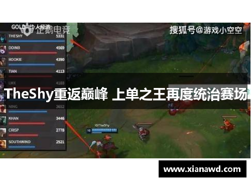 TheShy重返巅峰 上单之王再度统治赛场